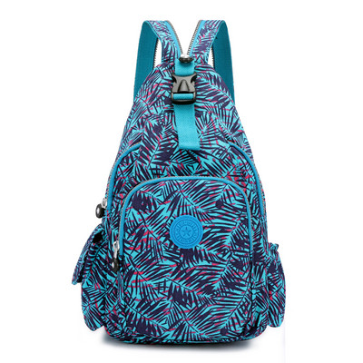 Naiste suur lillemotiivide ja tõmblukuga seljakott