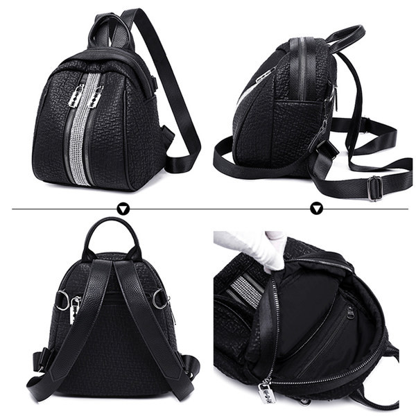 Must naiste seljakott ökonahast - kaks mudelit