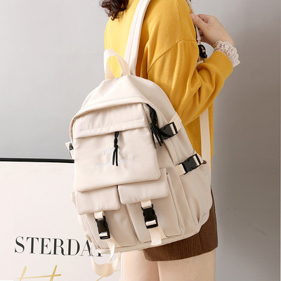 Γυναικείο casual υφασμάτινο σακίδιο πλάτης