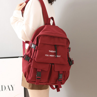 Γυναικείο casual υφασμάτινο σακίδιο πλάτης