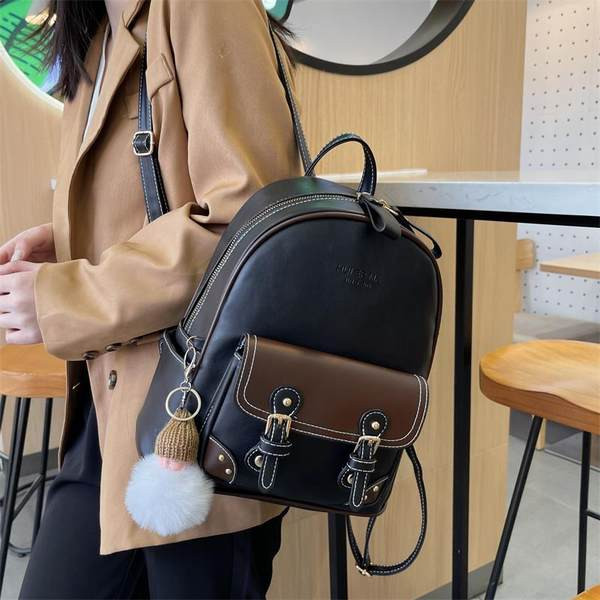 Modern női hátizsák új modell öko bőrből