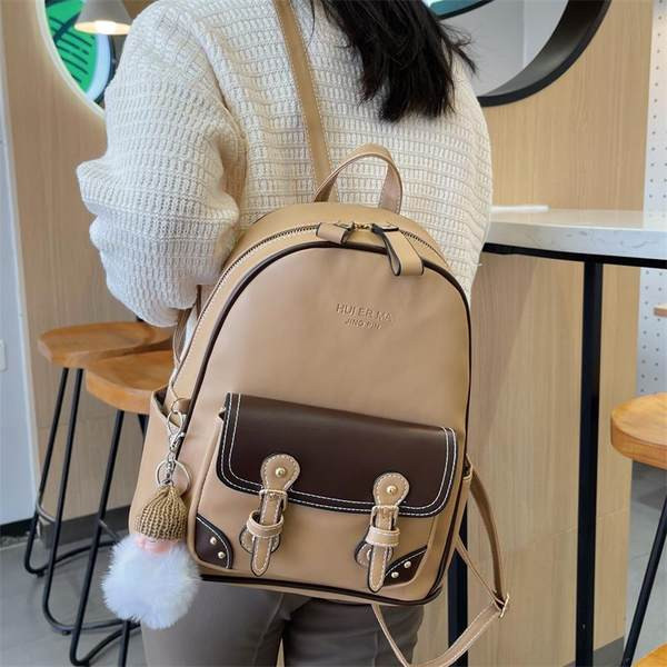 Modern női hátizsák új modell öko bőrből