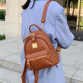 Uue mudeli väike tepitud efektiga naiste seljakott