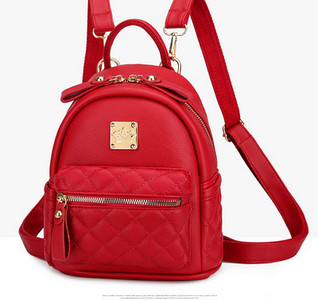 Uue mudeli väike tepitud efektiga naiste seljakott