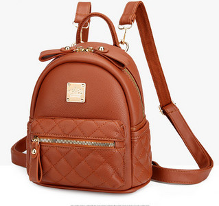 Uue mudeli väike tepitud efektiga naiste seljakott