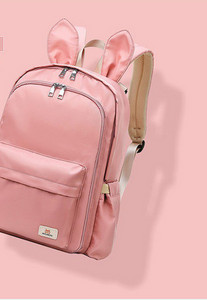 Suur funktsionaalne riidest seljakott naistele