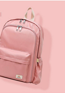 Suur funktsionaalne riidest seljakott naistele