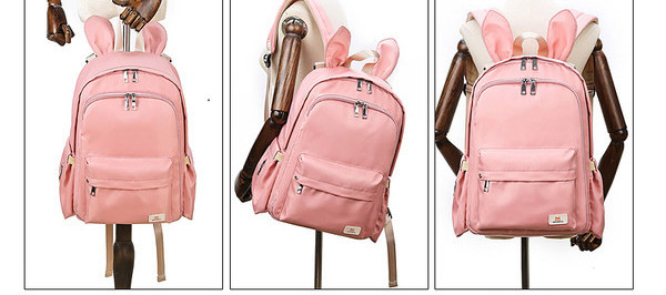 Suur funktsionaalne riidest seljakott naistele