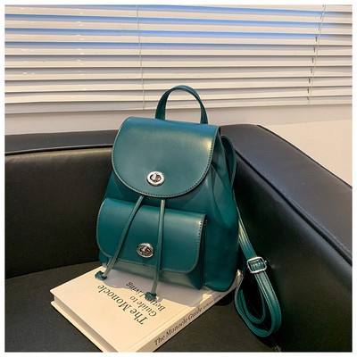 Uus mudel ökonahast väike naiste seljakott metallist kinnitusega