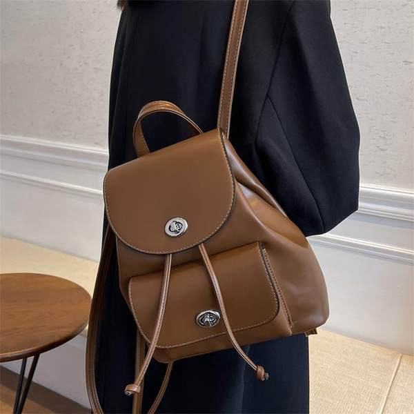 Uus mudel ökonahast väike naiste seljakott metallist kinnitusega