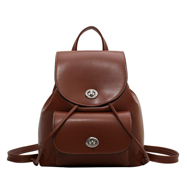 Uus mudel ökonahast väike naiste seljakott metallist kinnitusega