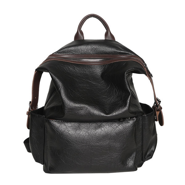 Uut mudelit naiste nahast seljakott luku ja metallpandlaga