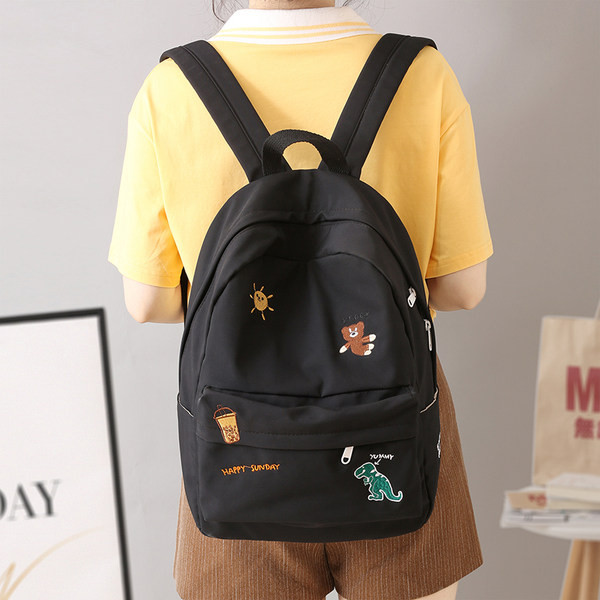 Naiste tekstiilist seljakott värvirakendusega naistele