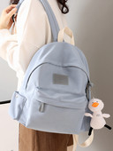 Funktsionaalne mitmes värvitoonis tekstiilist seljakott