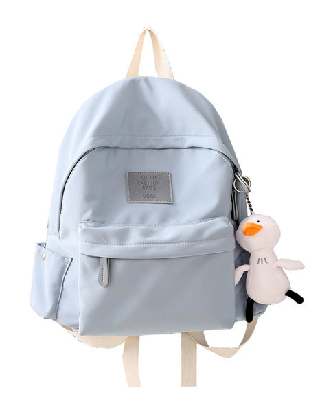 Funktsionaalne mitmes värvitoonis tekstiilist seljakott