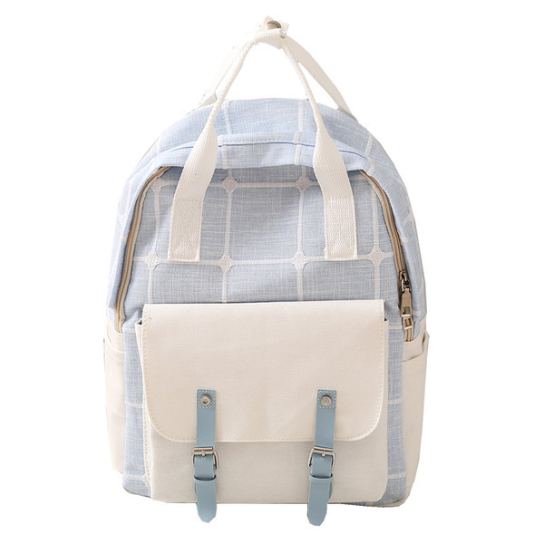 Uue mudeli ruuduline naiste seljakott esitaskuga