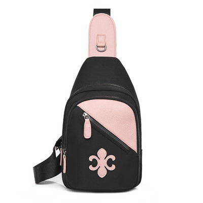 Kolmes värvitoonis esitaskuga naiste seljakott