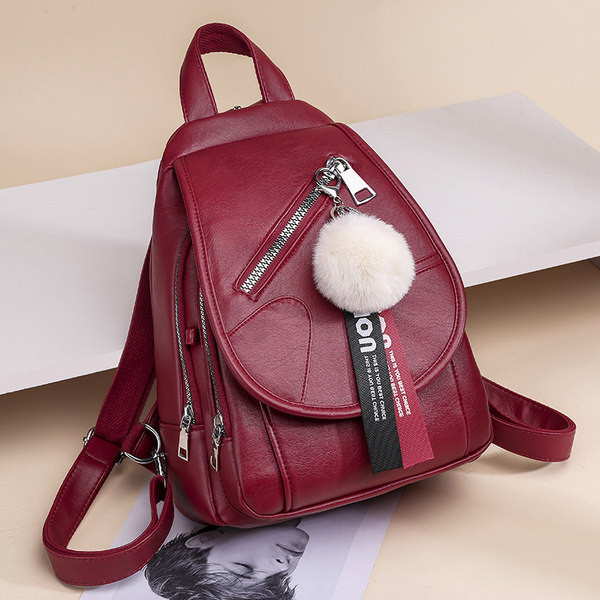 Naiste väike ökonahast seljakott