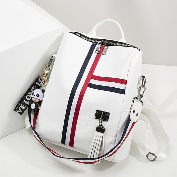 Női mindennapi hátizsák öko bőrből - két modell