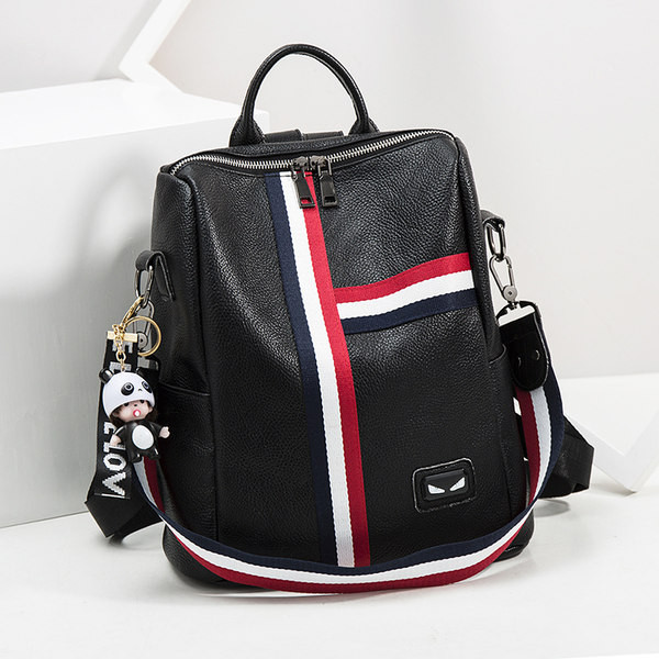 Női mindennapi hátizsák öko bőrből - két modell