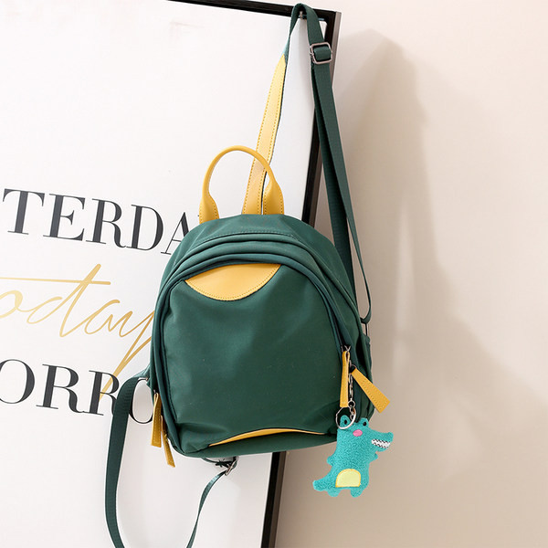 Kis vászon hátizsák kulcstartóval - többféle színben