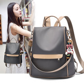 Απλό μοντέλο γυναικείο σακίδιο πλάτης με κοντό και μακρύ χερούλι