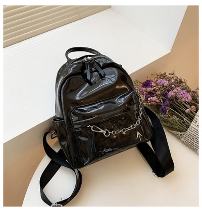 Stiilne naiste miniseljakott metallist ketiga