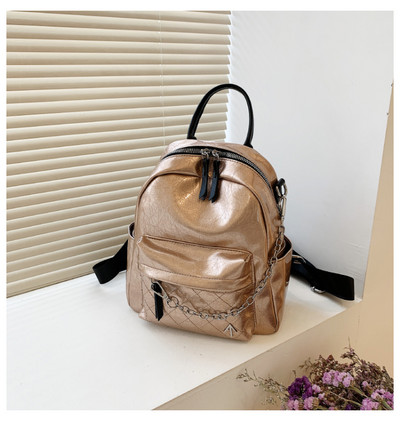 Stiilne naiste miniseljakott metallist ketiga