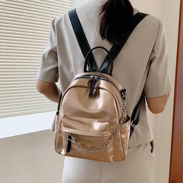 Stiilne naiste miniseljakott metallist ketiga