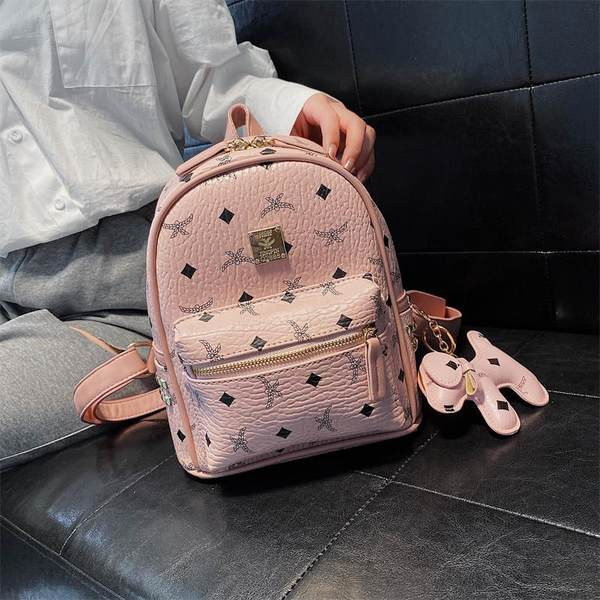 Stiilne naiste nahast miniseljakott aplikatsiooniga