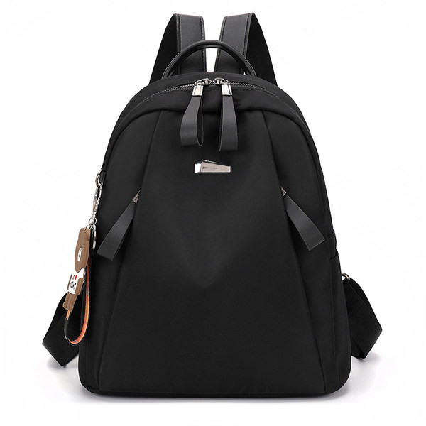 Γυναικείο σακίδιο πλάτης απλό υφασμάτινο μοντέλο