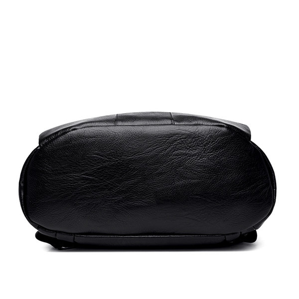 Naiste nahast vabaaja seljakott tavaline mudel