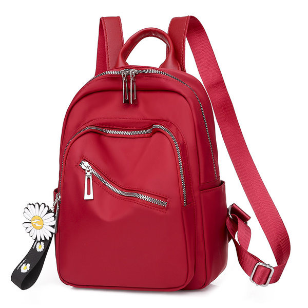 Igapäevane naiste seljakott eesmise lukuga peen mudel