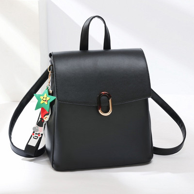 Naiste igapäevane metallist kinnitusega seljakott