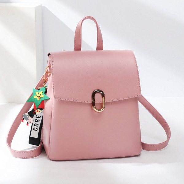 Naiste igapäevane metallist kinnitusega seljakott