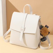 Naiste igapäevane kunstnahast seljakott plastikpandlaga