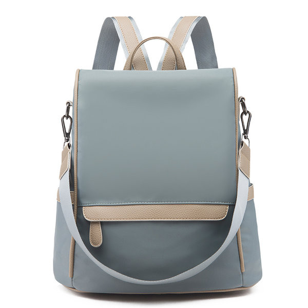 Modern női hátizsák rövid és hosszú textil fogantyúval