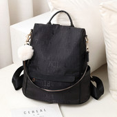 Moodne naiste kandiline lukuga seljakott