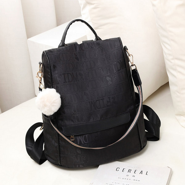 Moodne naiste kandiline lukuga seljakott