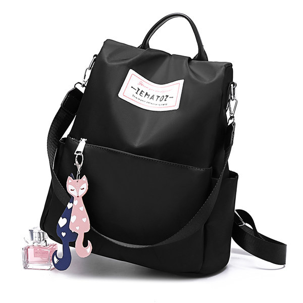 Napi hátizsák több rekesszel és kulcstartóval