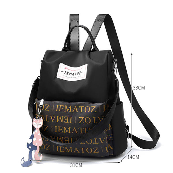 Multifunktsionaalne mitme lahtriga naiste seljakott