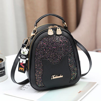 Γυναικεία τσάντα με λαμπερό αποτέλεσμα - πολλά χρώματα