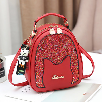 Γυναικεία τσάντα με λαμπερό αποτέλεσμα - πολλά χρώματα