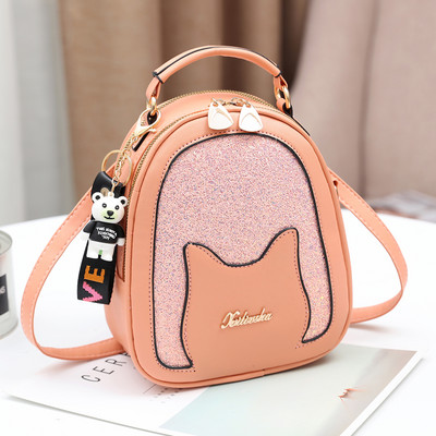 Γυναικεία τσάντα με λαμπερό αποτέλεσμα - πολλά χρώματα