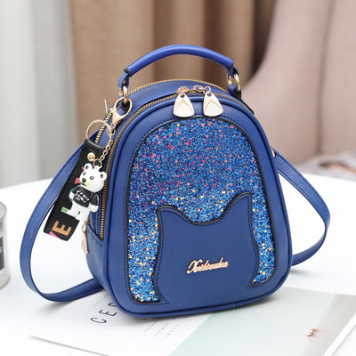 Γυναικεία τσάντα με λαμπερό αποτέλεσμα - πολλά χρώματα