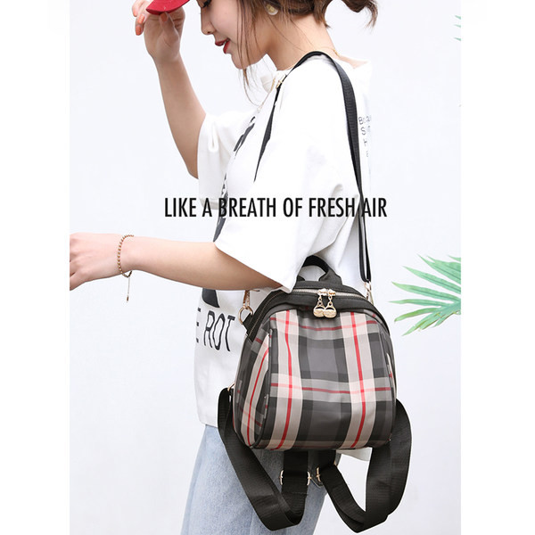 Moodne naiste ruuduline miniseljakott