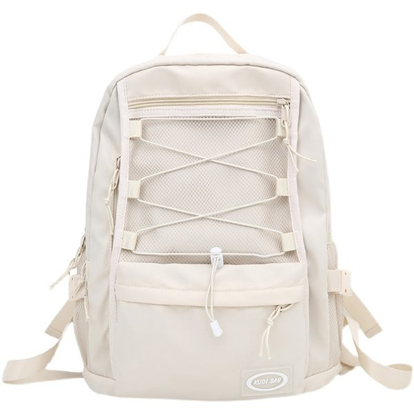 Naiste igapäevane seljakott võrgu ja lipsudega