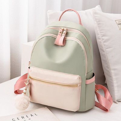 Γυναικείο σακίδιο πλάτης με μπροστινή τσέπη