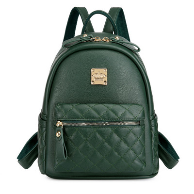 Naiste igapäevane tepitud nahaga seljakott