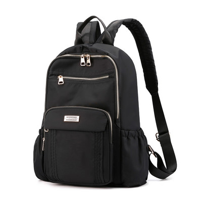 Naiste vabaaja seljakott taskute ja laiade rihmadega